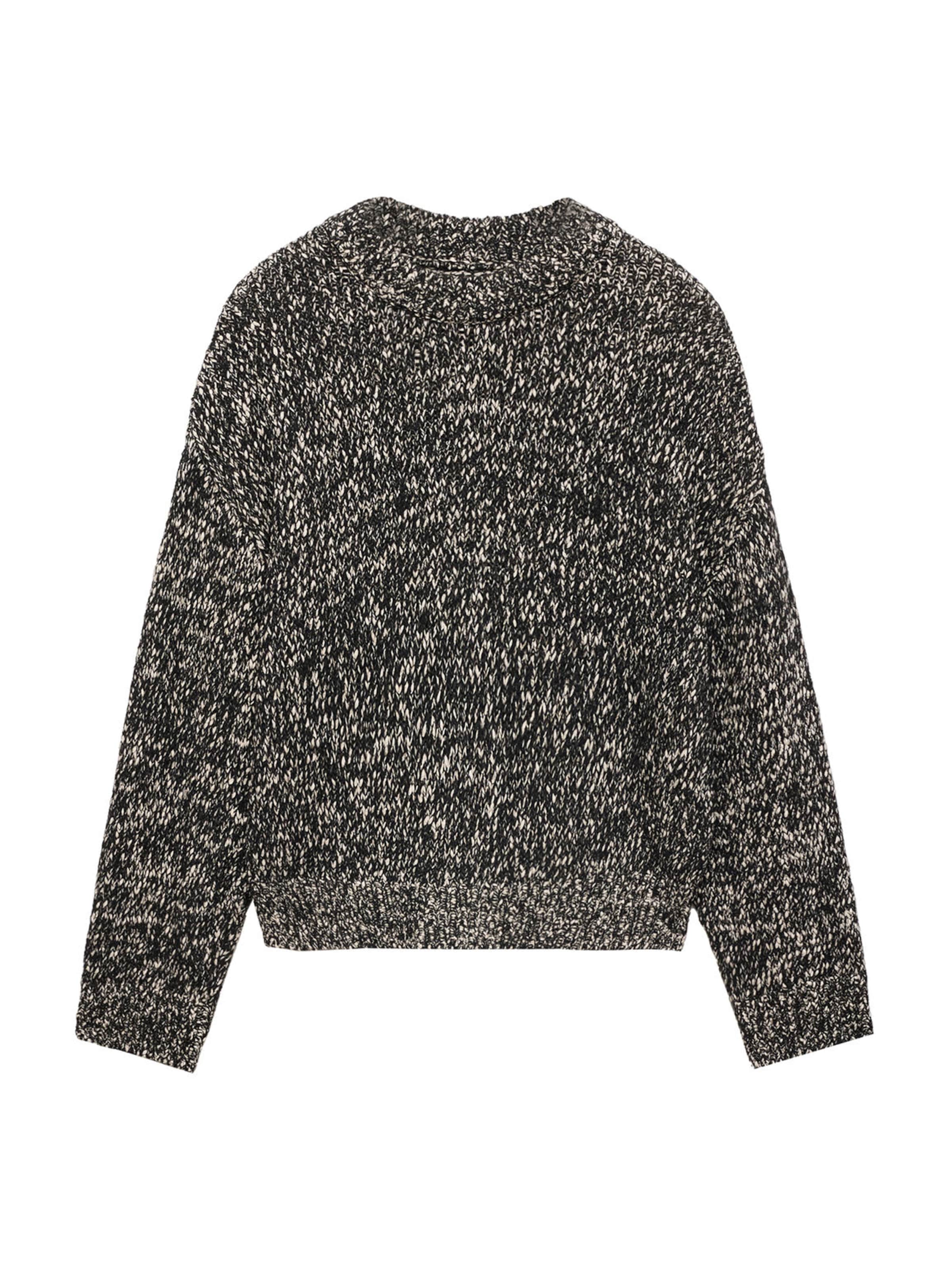 MANGO Trui 'Clorets' in Grijs: voorkant