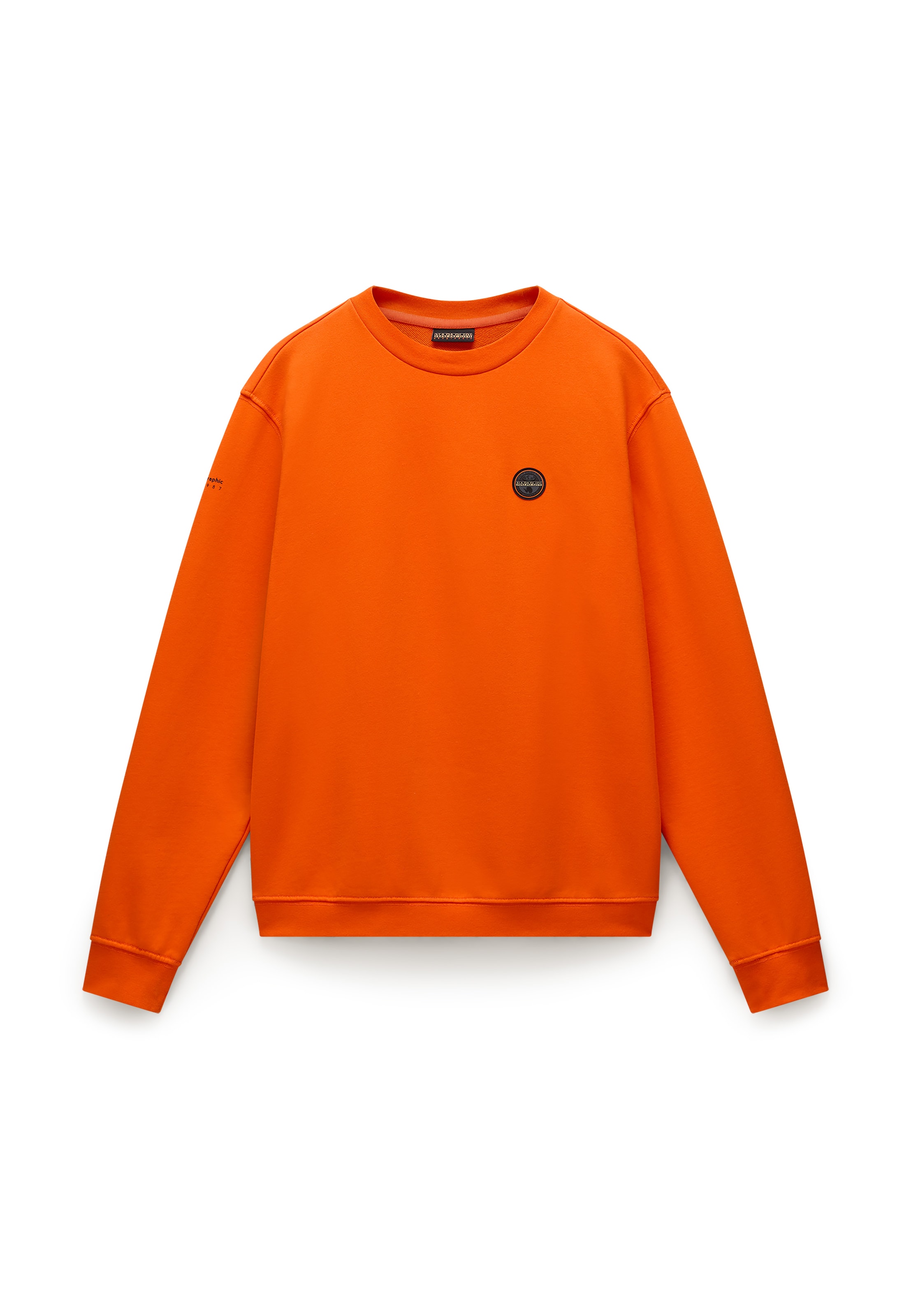 NAPAPIJRI Sweater majica 'B-Badge' u neonsko narančasta, Pregled proizvoda