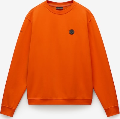 NAPAPIJRI Sweater majica 'B-Badge' u neonsko narančasta, Pregled proizvoda