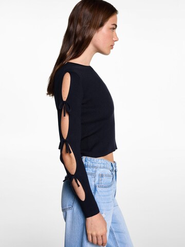 Pull-over 'LAZOS' MANGO TEEN en bleu