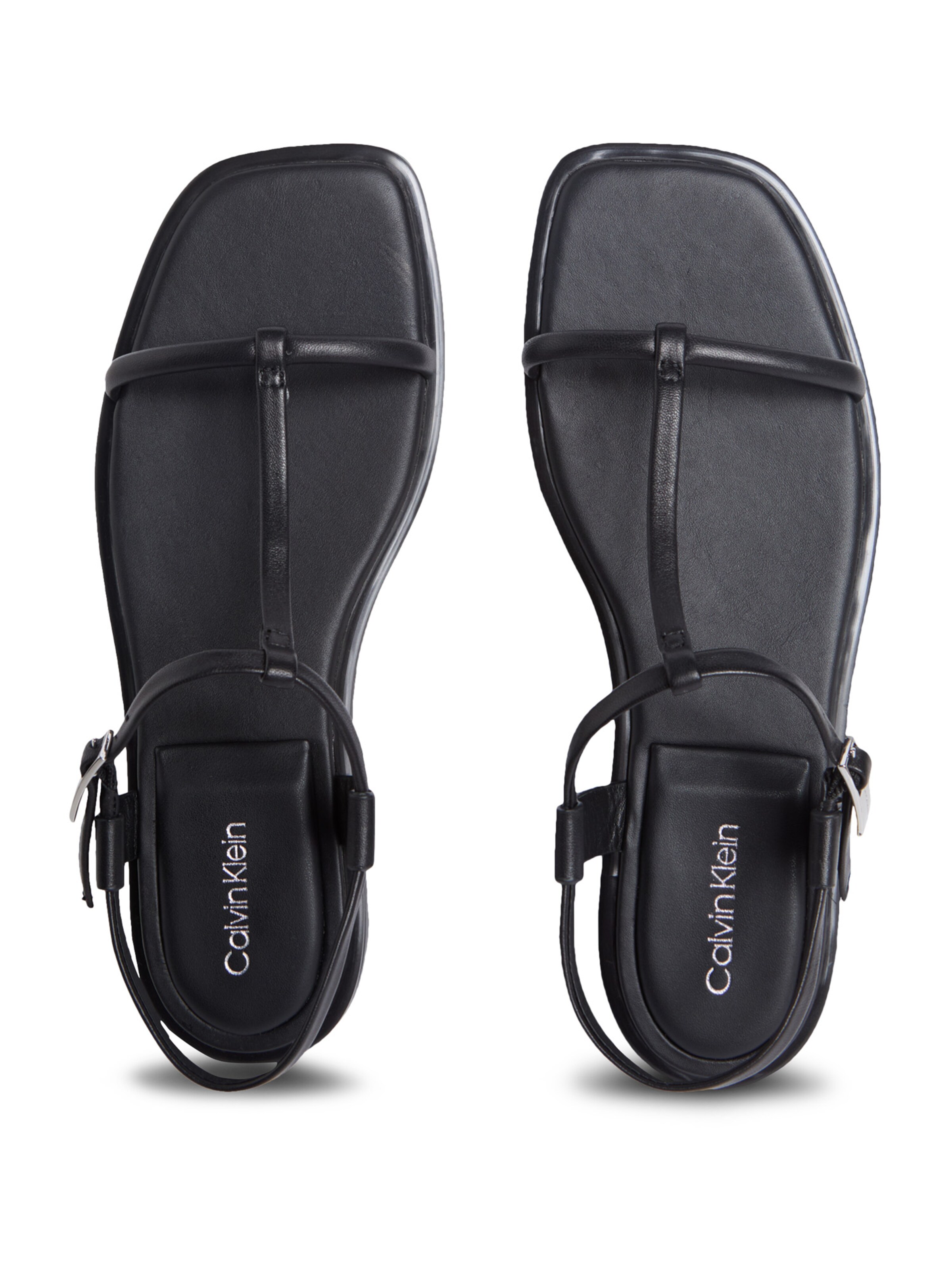 Calvin Klein Riemensandale in Schwarz