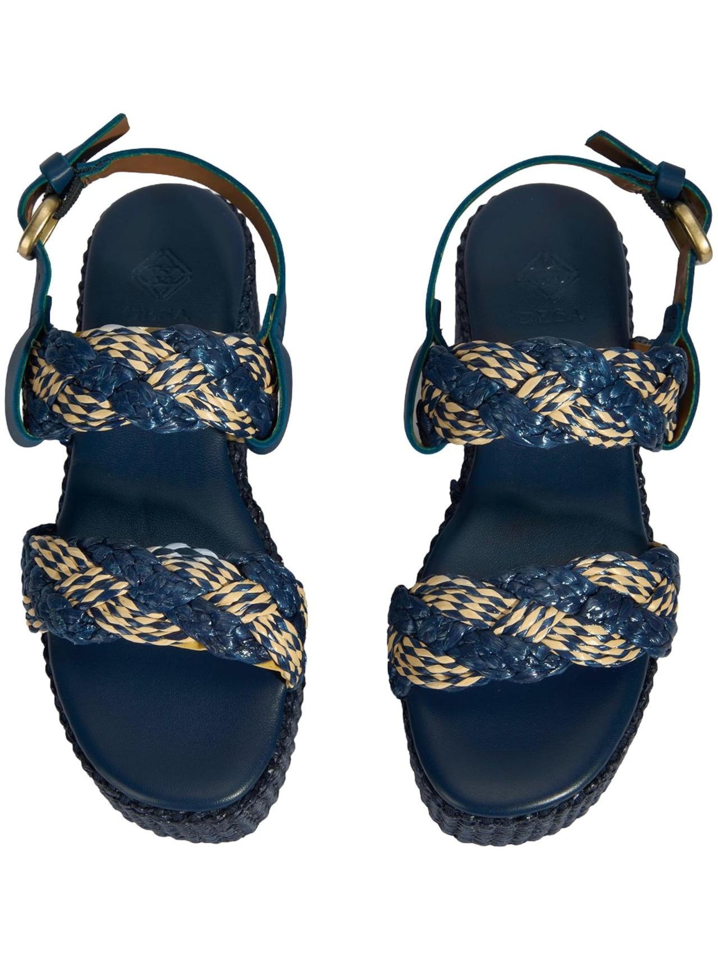 Desa Sandaal 'Keilsandalen' in Blauw