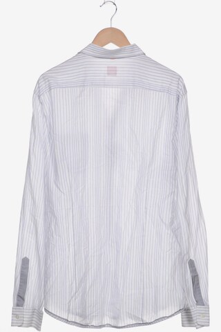 BOSS Button Up Shirt in XXL in White