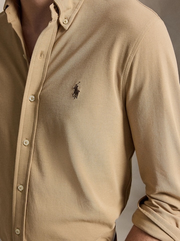 Coupe regular Chemise Polo Ralph Lauren en vert