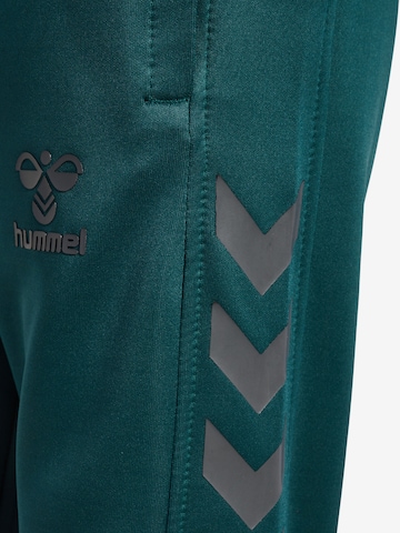 Hummel Slim fit Workout Pants in Green