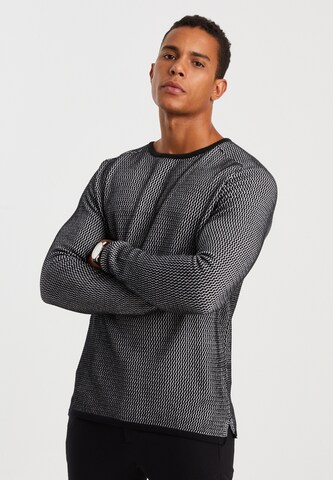 Leif Nelson Sweater in Grey: front