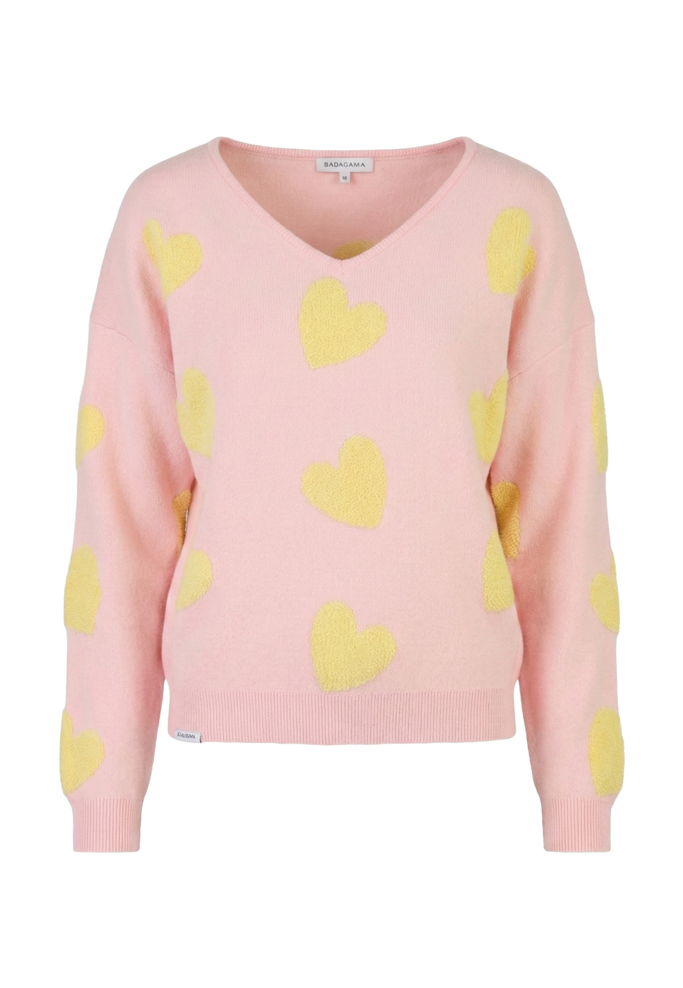 Pull-over 'Lovely Wollma' Kleinigkeit en rose : devant