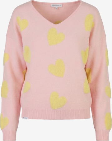 Kleinigkeit - Pullover 'Lovely Wollma' em rosa: frente