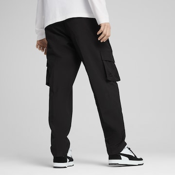PUMA Loose fit Cargo trousers 'Essentials No. 1' in Black