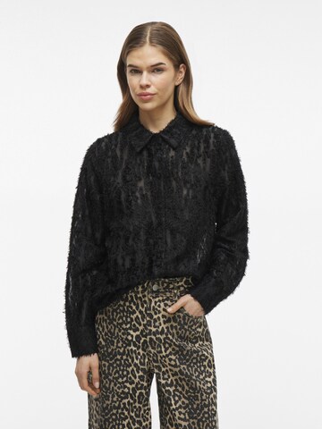 VILA Bluse i sort: forside