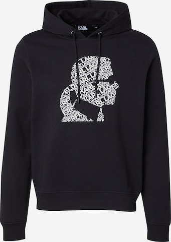 mėlyna Karl Lagerfeld Megztinis be užsegimo: priekis