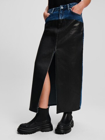 KARL LAGERFELD JEANS Φούστα σε μπλε: μπροστά