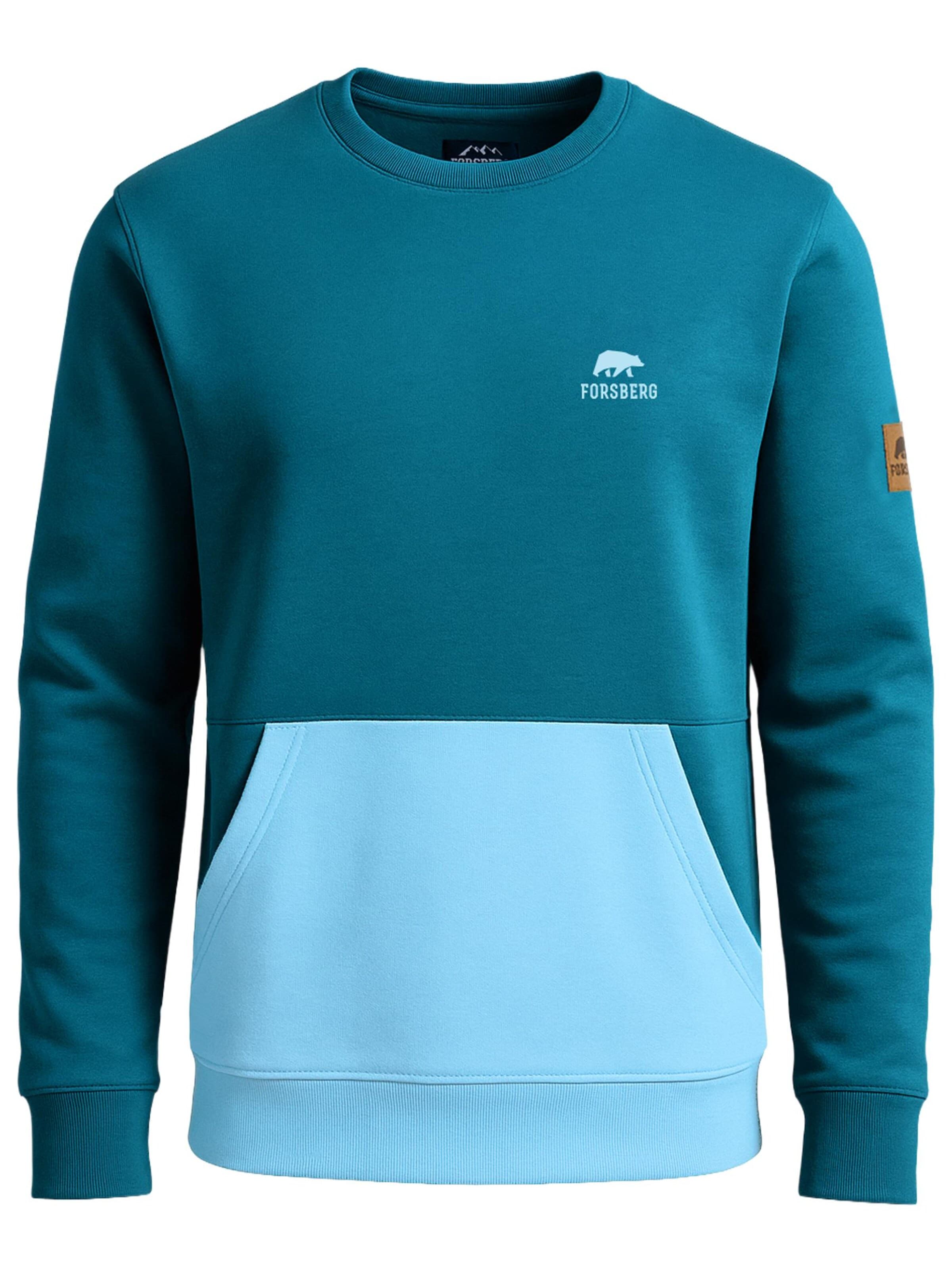FORSBERG Sweatshirt 'Alvarson Sweatshirt' in Green: front