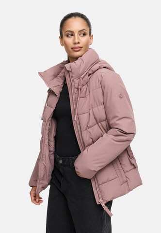 MARIKOO Winter jacket 'Himee 16' in Pink