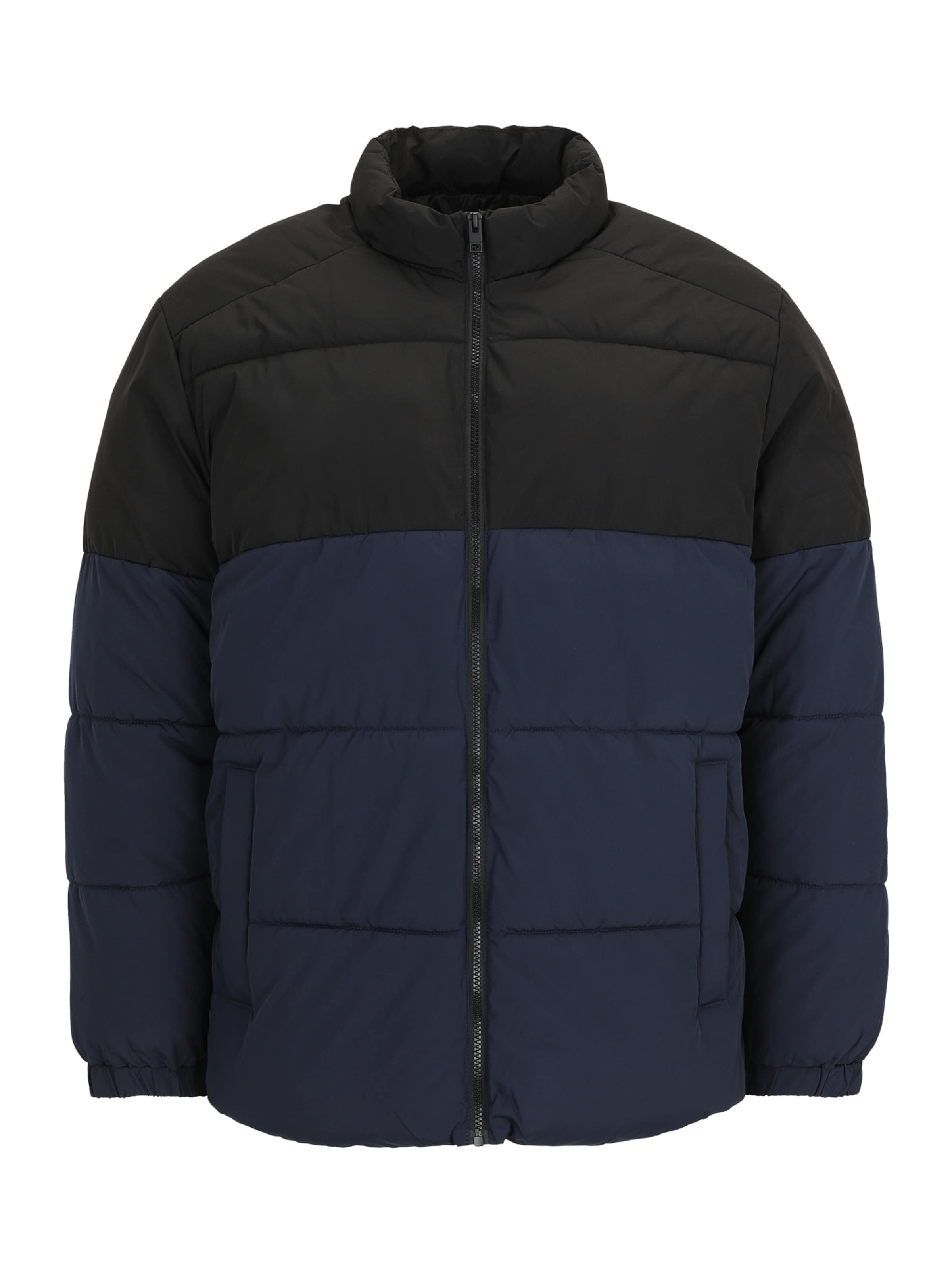 Jack & Jones Plus Vinterjakke 'JJPMAZE' i blå: forside