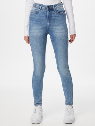 Noisy may Skinny Jeans 'Agnes' in Blue: front