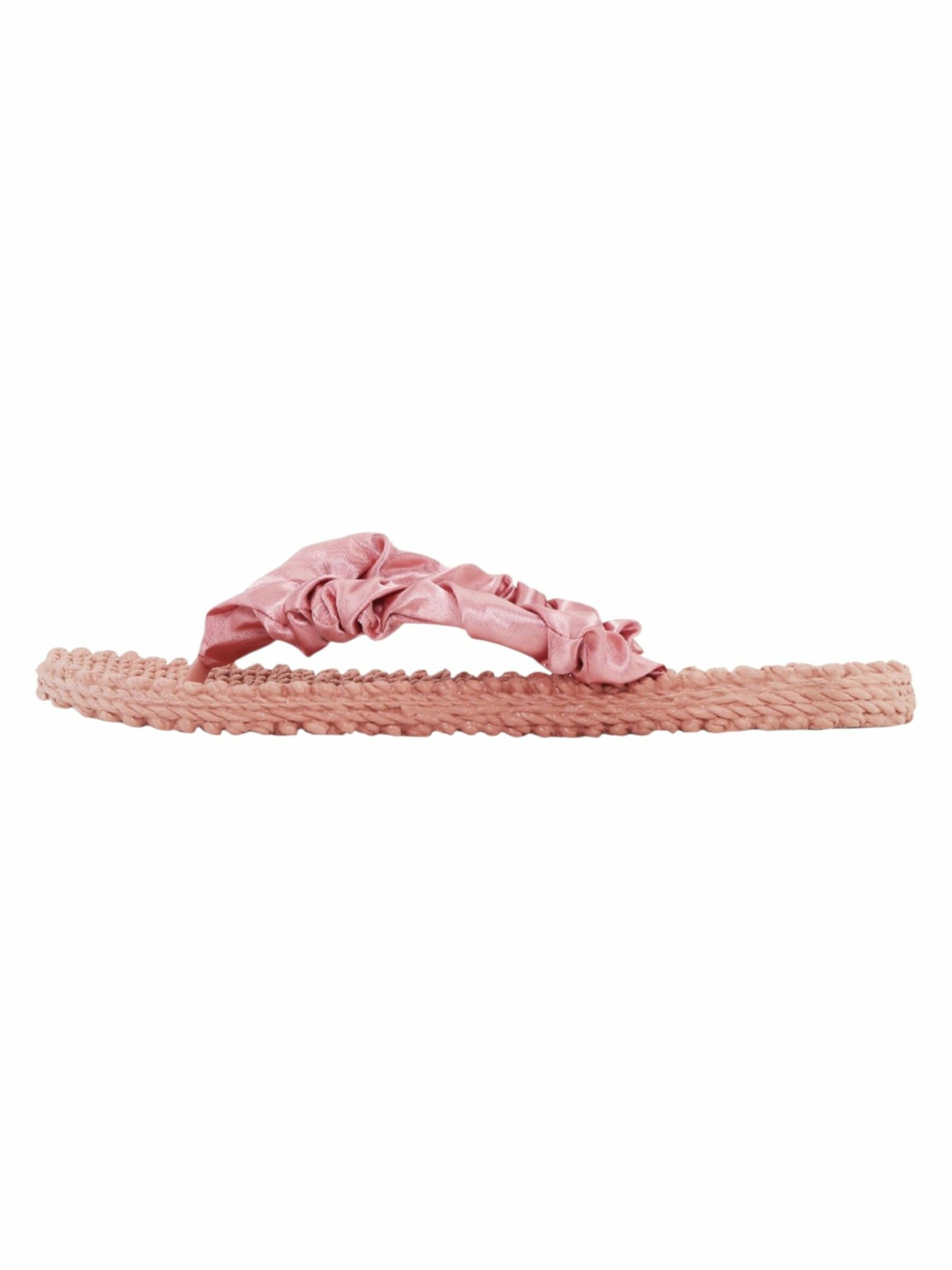 ILSE JACOBSEN T-Bar Sandals in Pink