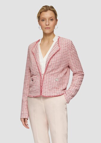 Veste mi-saison s.Oliver BLACK LABEL en rose : devant