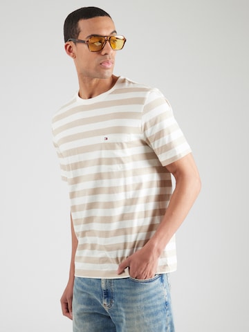 Maglietta 'ESSENTIAL' di TOMMY HILFIGER in beige: frontale