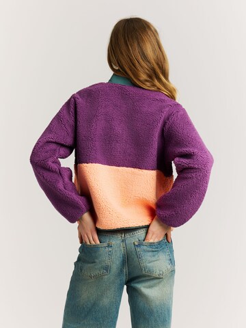PROTEST Athletic Sweatshirt 'PRTBlizz' in Purple
