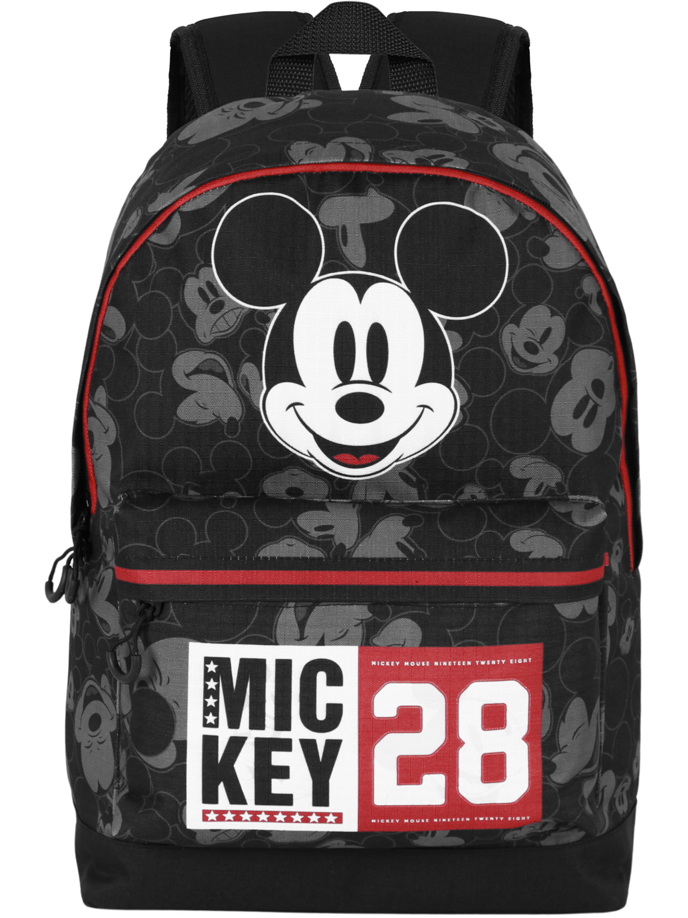 Zaino 'Mickey Mouse Year-Fan' di DISNEY in nero: frontale