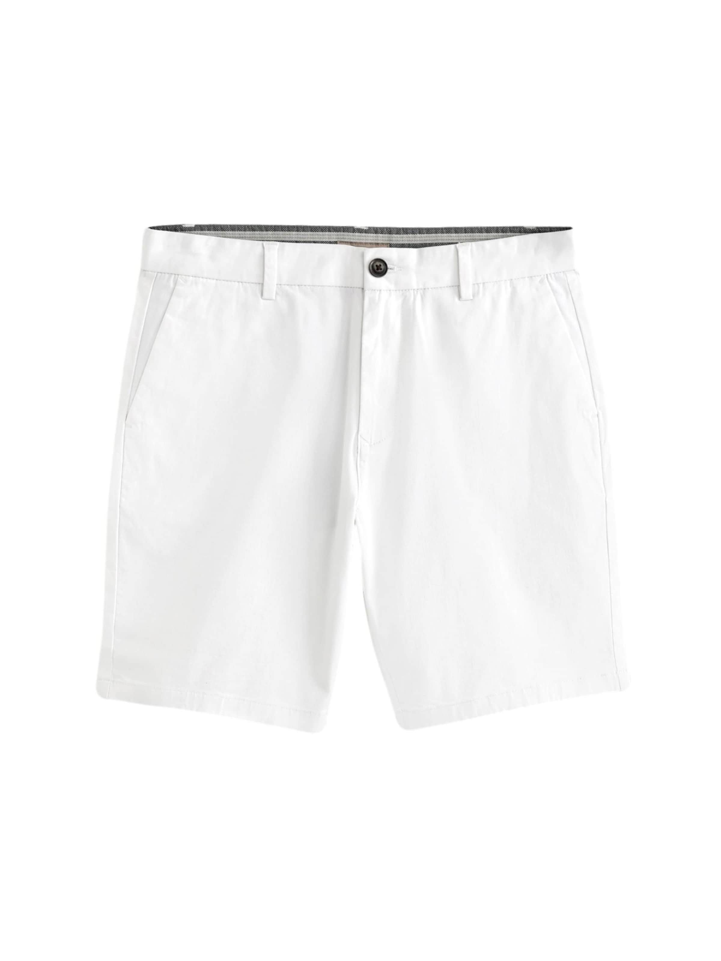 Next Slimfit Chino nadrág - fehér: elől