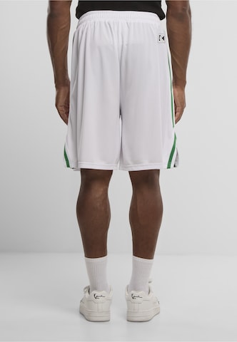 Karl Kani Regular Trousers 'College' in White