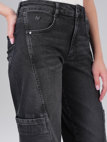 M.O.D MIRACLE OF DENIM - Pierna ancha Vaquero en negro