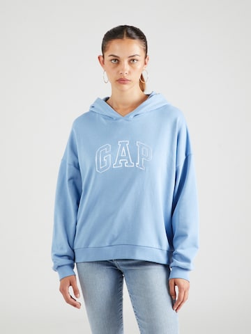 GAP Sweatshirt in Blue: front