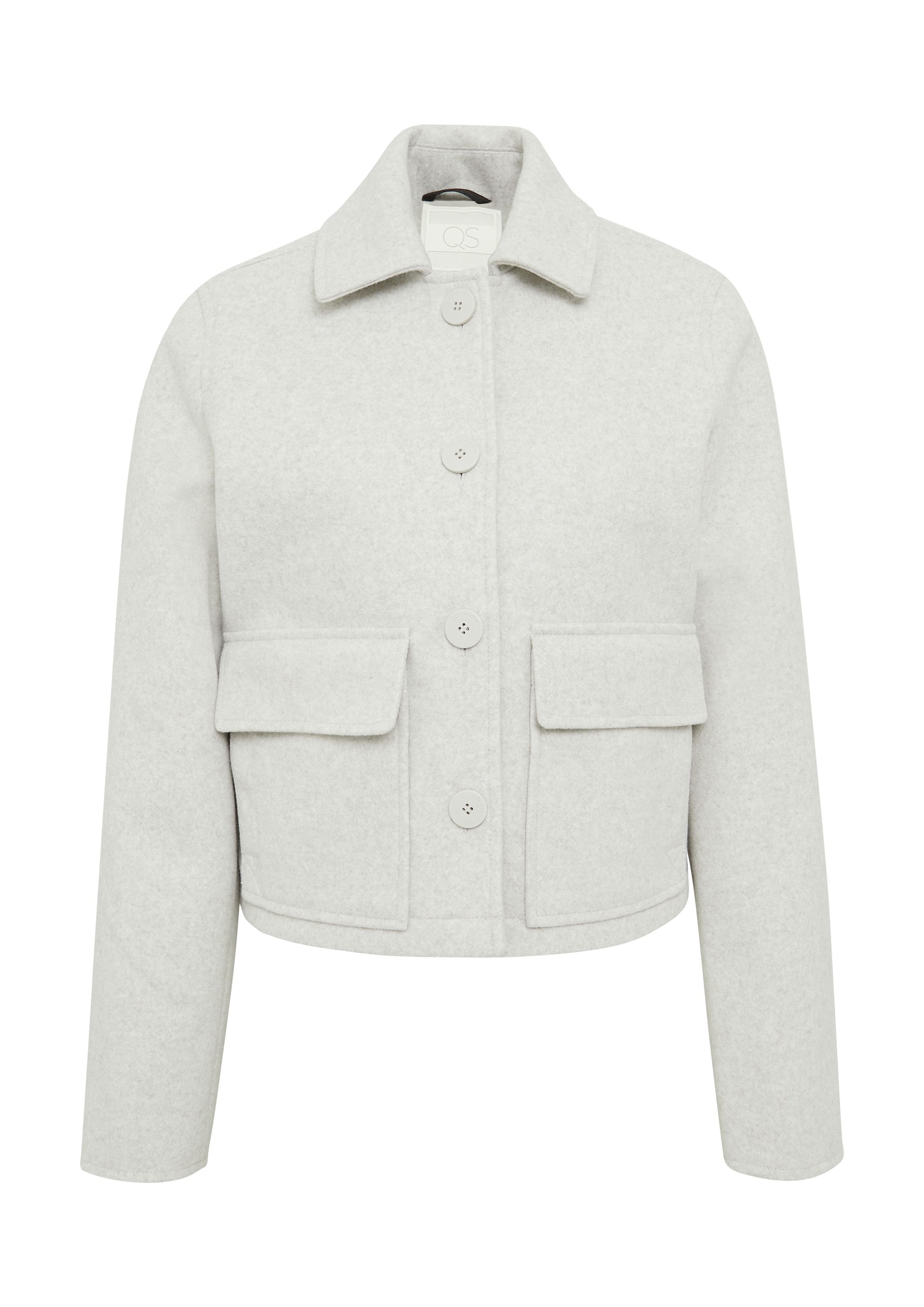 QS Kevad-sügisjope, värv hall: eest vaates