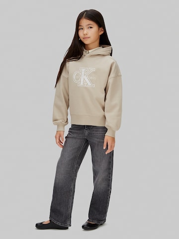 Calvin Klein Jeans Mikina – šedá