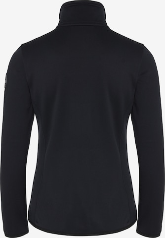 CHIEMSEE Fleece jacket 'Trivor' in Black