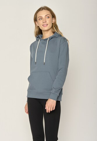 GREENBOMB Sweatshirt 'Chipper' in Blue: front