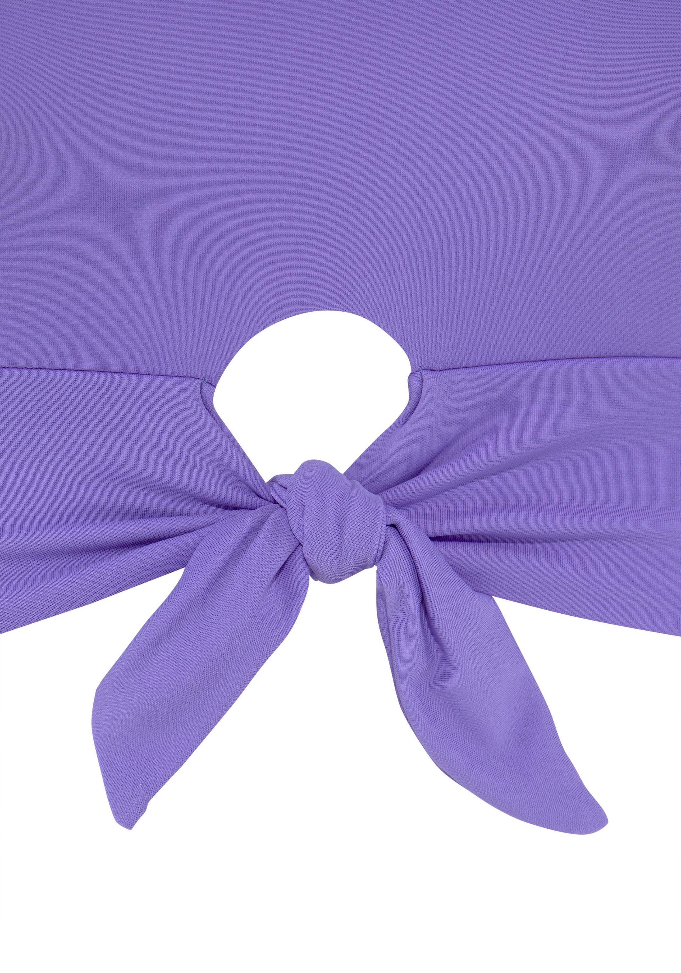 VENICE BEACH Bikini top in Purple