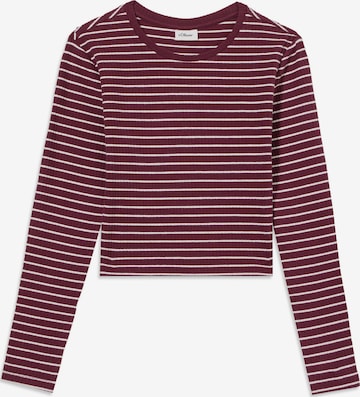 s.Oliver Shirt in Rot: Vorderseite