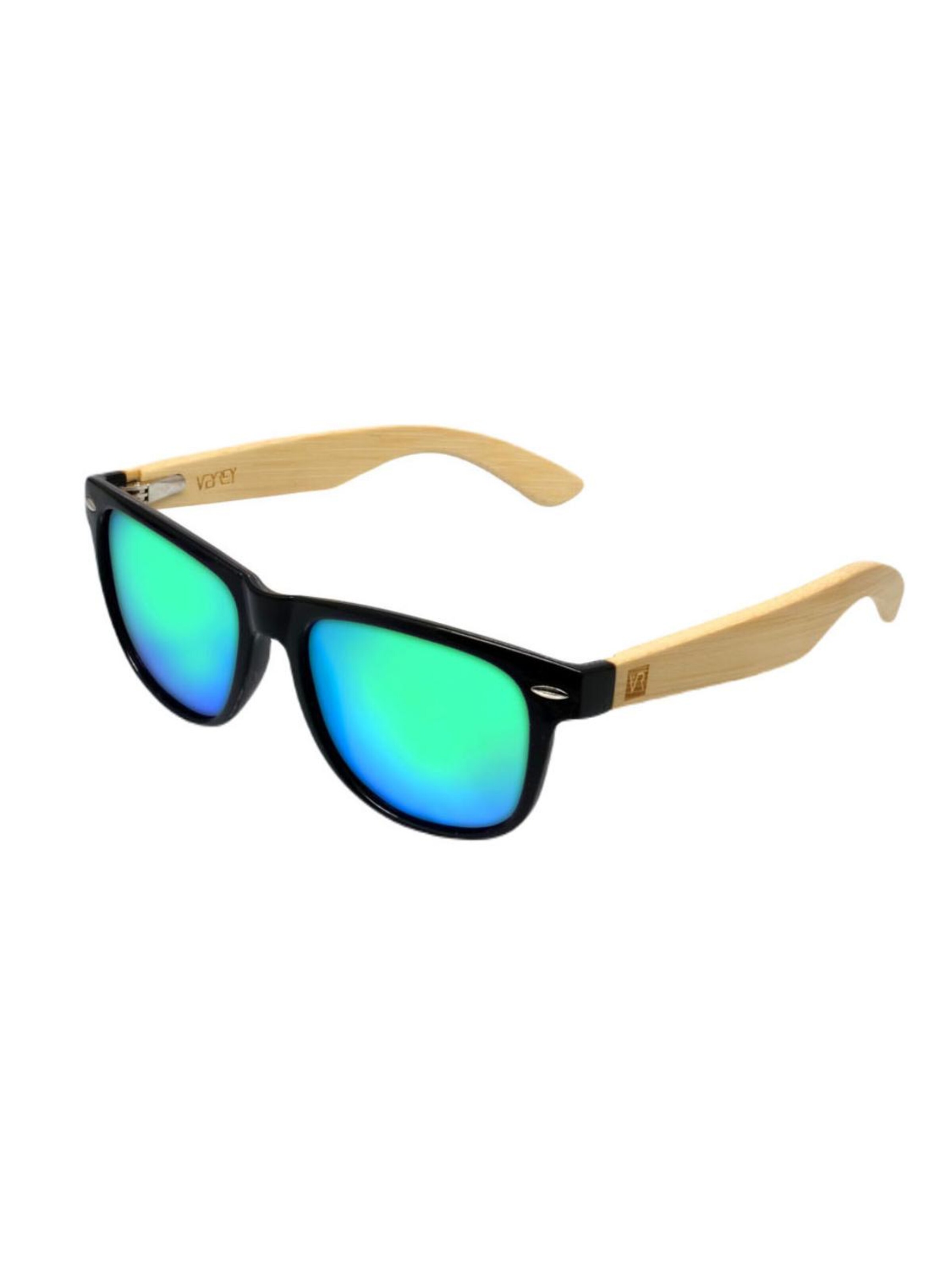 VEYREY Sonnenbrille 'Nerd'‌‌‌‌‌‌‌ in Grün: Vorderseite