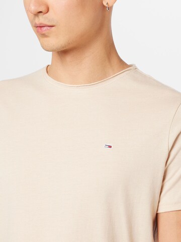 Tommy Jeans Shirt 'JASPE' in Beige