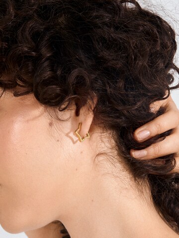 Pilgrim - Pendientes ' Solari ' en oro