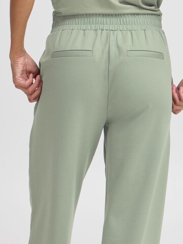 Wide Leg Pantalon chino ' BYRizetta ' b.young en vert
