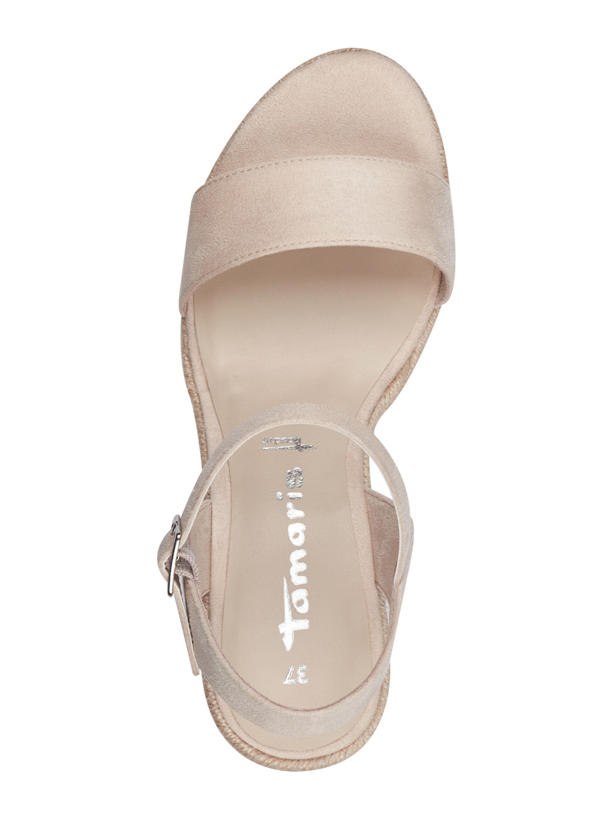 Sandales à lanières Tamaris en beige