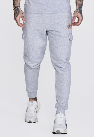 SikSilk Normální Kapsáče – šedá: přední strana