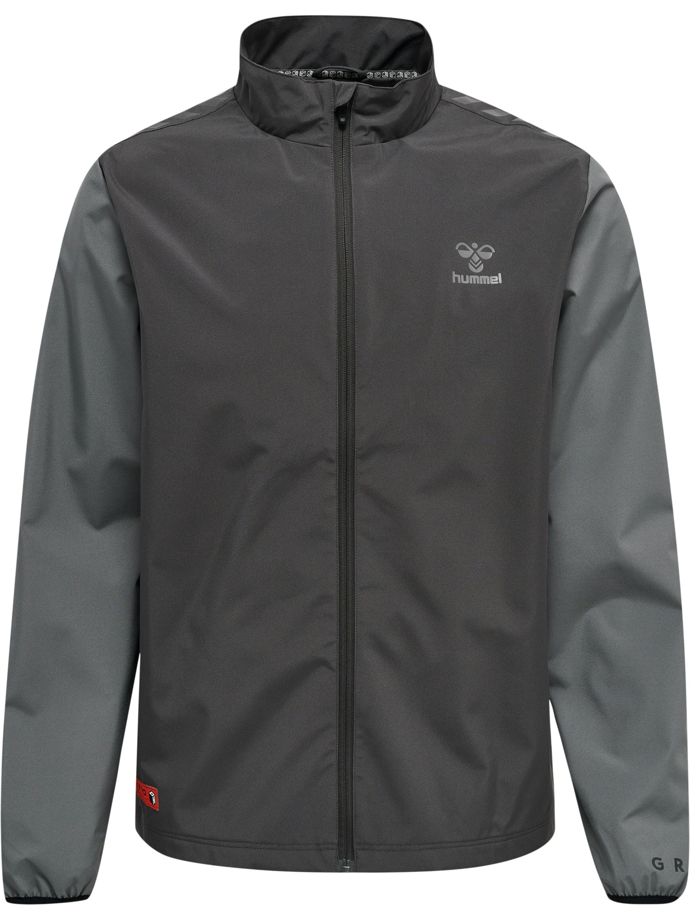 Hummel Trainingsjacke 'PRO GRID' in Grau: Vorderseite