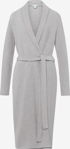 Hanro Dressing Gown ' Easywear ' in Grey: front