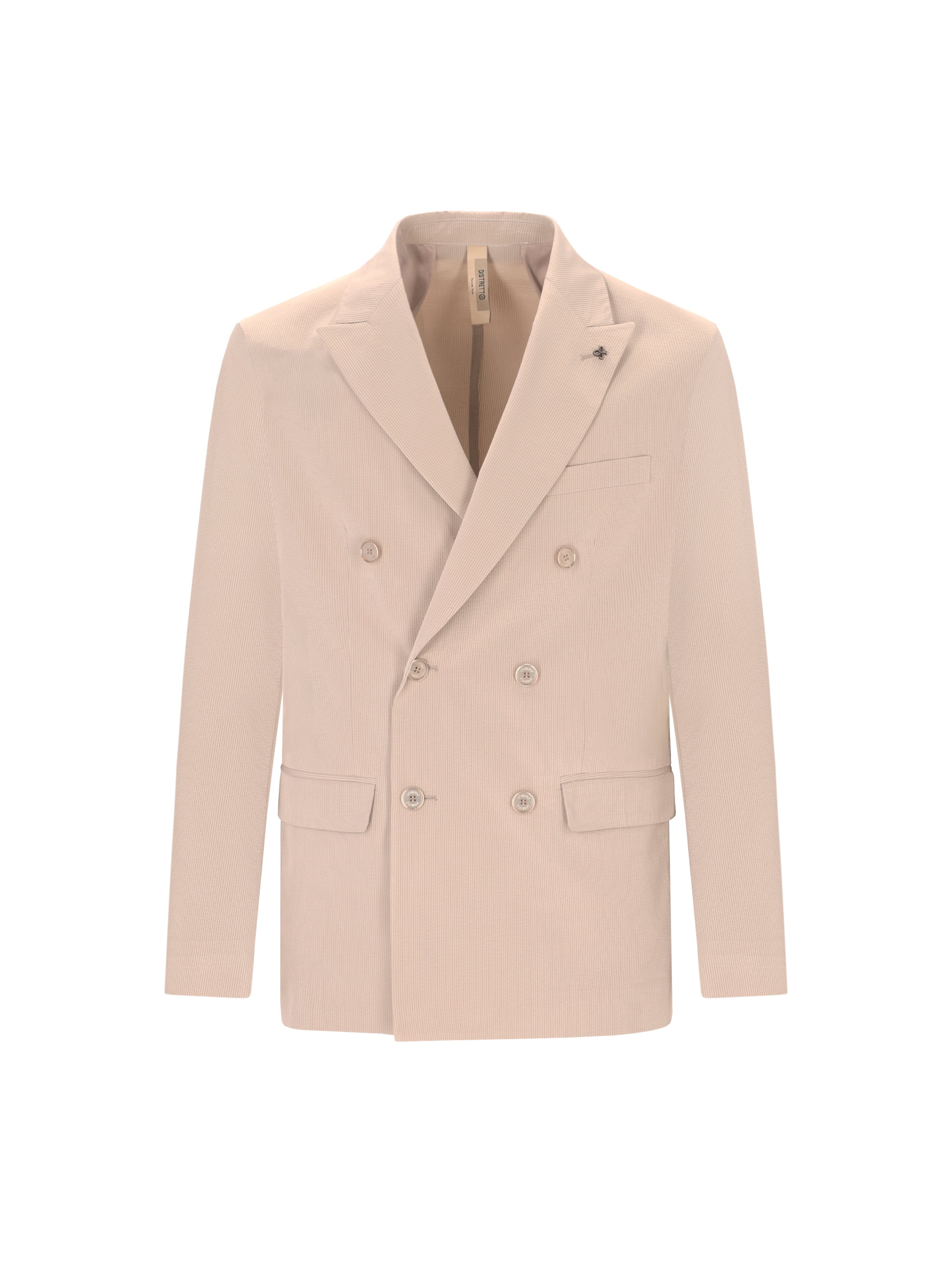 Distretto12 Regular fit Blazer 'Arezzo' in White: front