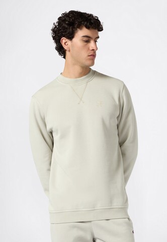 Champion Authentic Athletic Apparel Sweatshirt in Beige: front