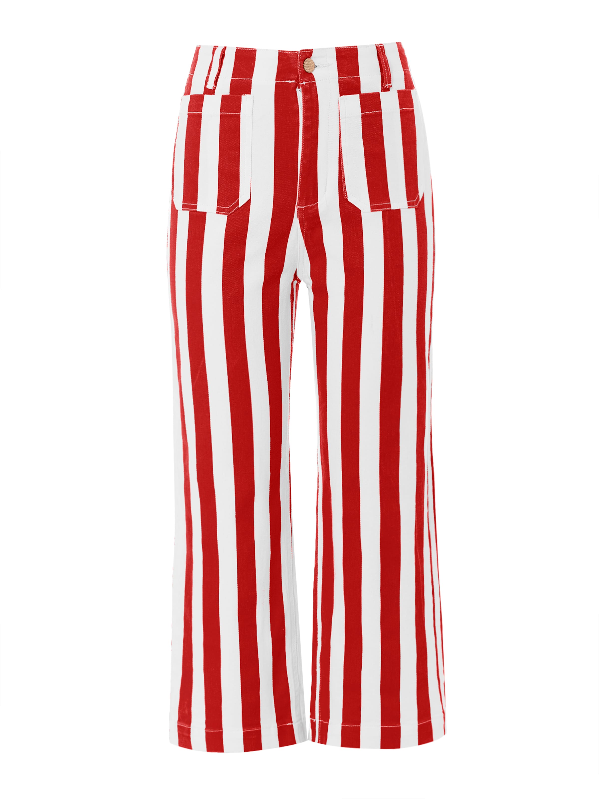 Imily Bela Regular Farkut värissä punainen: etupuoli