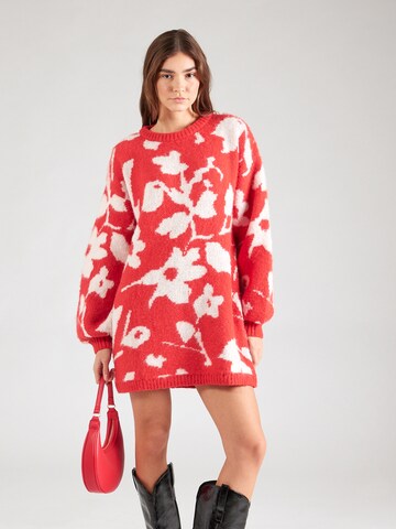 Monki Kleid in Rot: Vorderseite