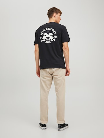 Tricou 'Ink' de la JACK & JONES pe negru