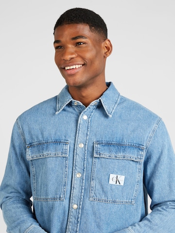 Calvin Klein Jeans - Regular Fit Camisa em azul