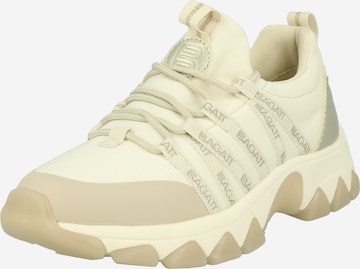 TT. BAGATT Låg sneaker 'Yuki' i beige: framsida